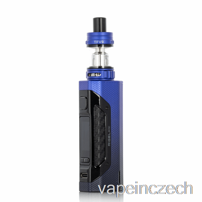 Smok Rigel Mini 80w Startovací Sada černé Modré Vape Pero